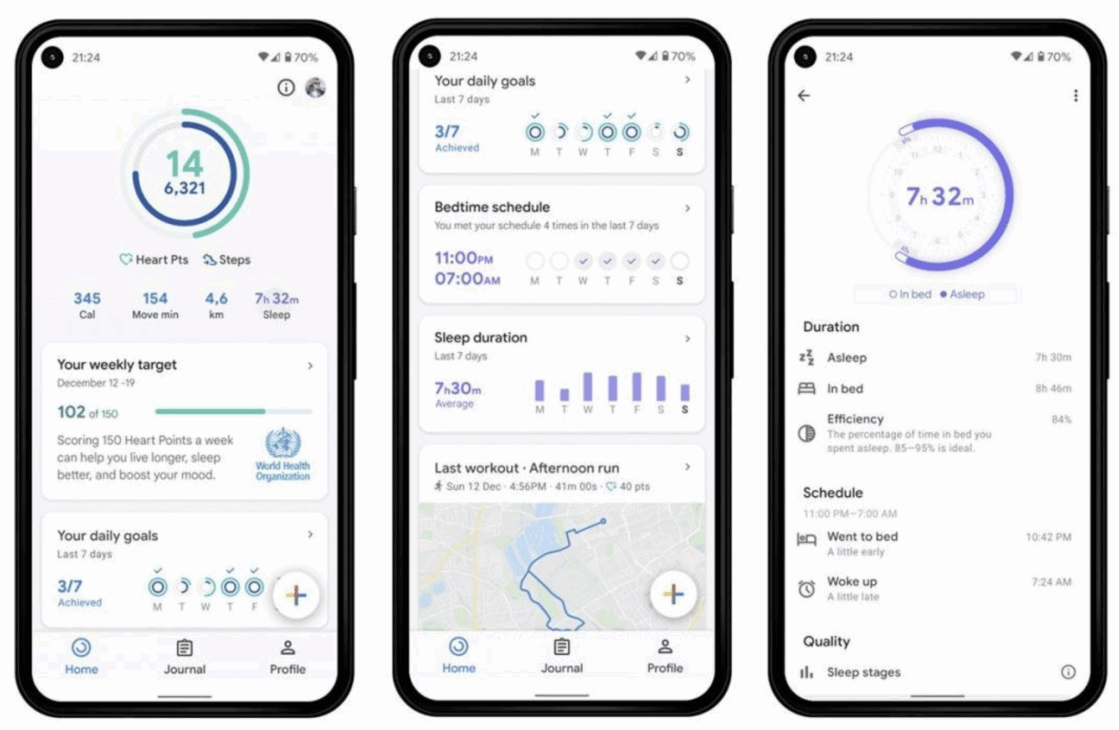 Google Fit app