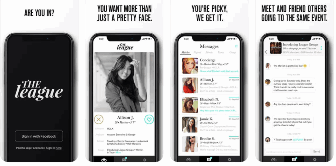 League dating app
