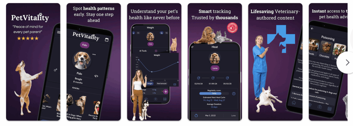 PetVitality mobile app