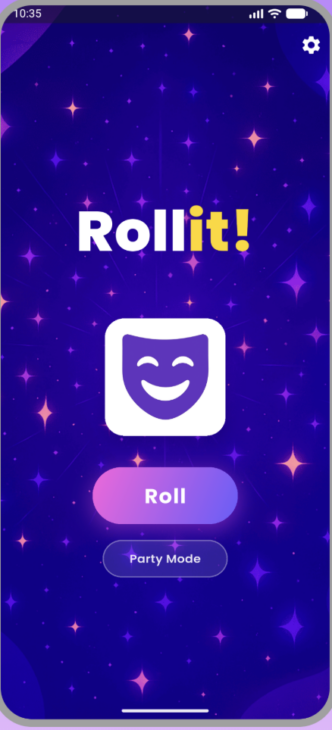 RollIt! mobile app