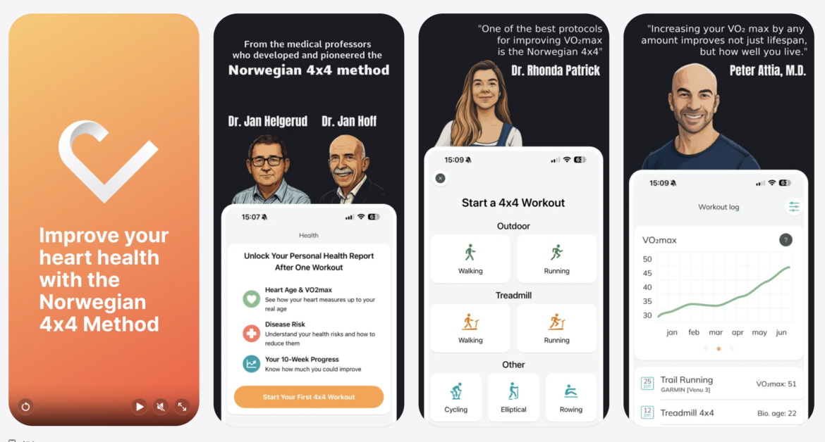 Myworkout mobile app