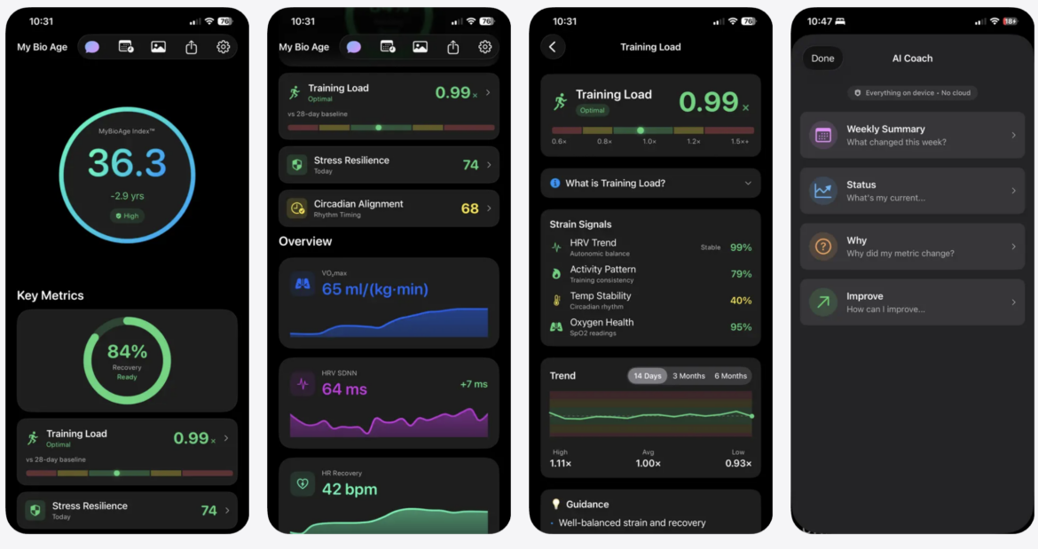 My Bio Age mobile app