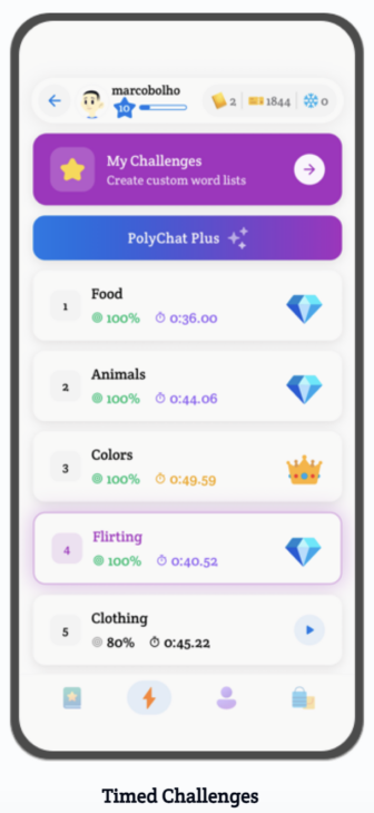 Polychat mobile app