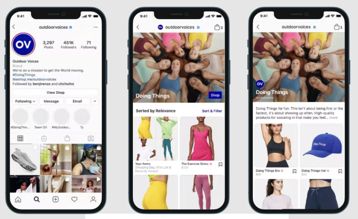 Instagram Shopping