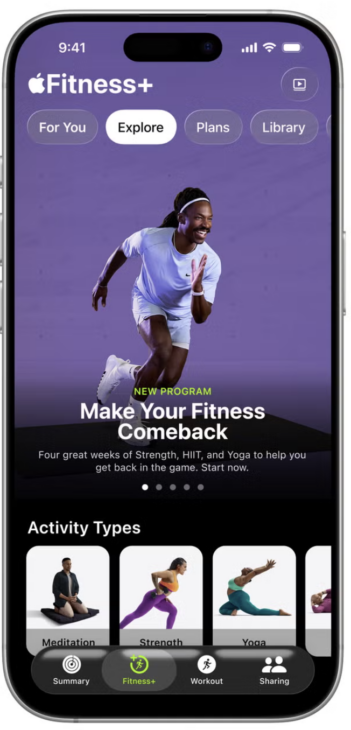 Apple Fitness+